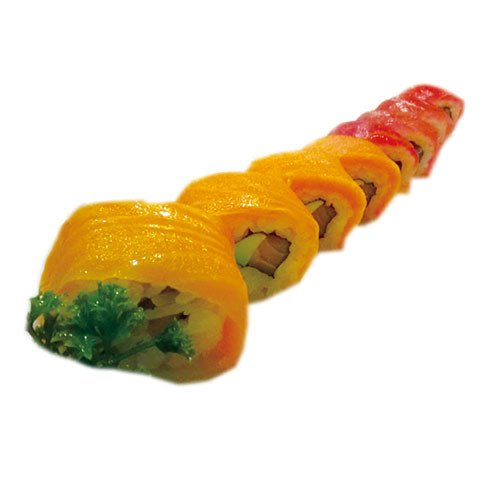 Uramaki salmón y atún