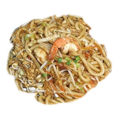 Udon de marisco a la plancha