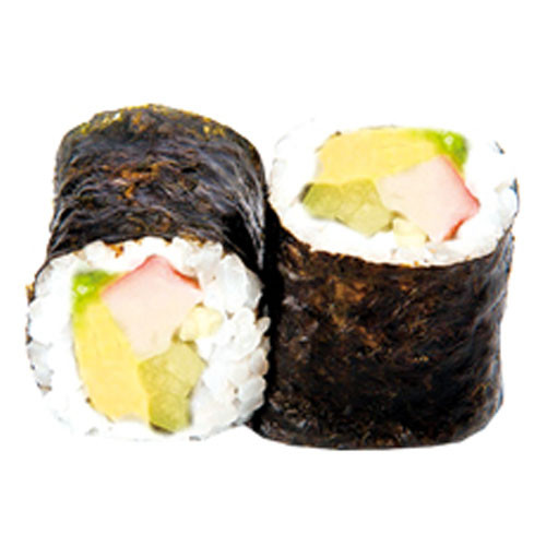 Maki de aguacate con surimi