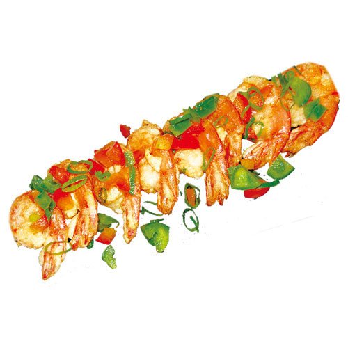 Ebi a la sal y pimienta