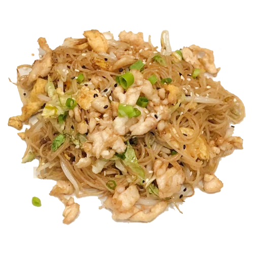Fideos con pollo