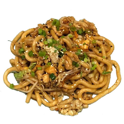 Udon de verduras a la plancha