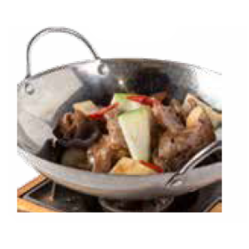 Ternera con salsa de ostra